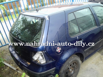 VW Golf 4 modrá na náhradní díly ČB / nahradni-auto-dily.cz VW Golf 4 modrá na náhradní díly ČB / nahradni-auto-dily.cz