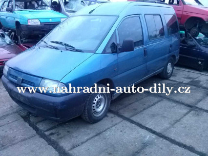 Fiat Scudo modrá metalíza na díly Praha / nahradni-auto-dily.cz