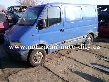 Renault Master modrá na díly Praha / nahradni-auto-dily.cz