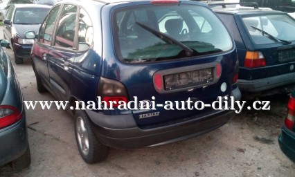 Renault Scenic modrá na díly ČB / nahradni-auto-dily.cz