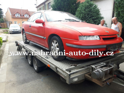 Opel Calibra červená na náhradní díly Brno / nahradni-auto-dily.cz
