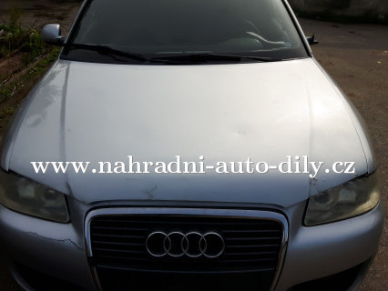 Audi A3 stříbrná na náhradní díly Brno / nahradni-auto-dily.cz