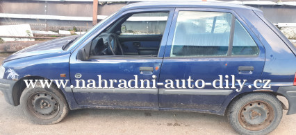 Peugeot 106 modrá metalíza na díly Brno / nahradni-auto-dily.cz