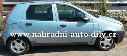 Fiat Punto světle modrá metalíza na díly Brno / nahradni-auto-dily.cz