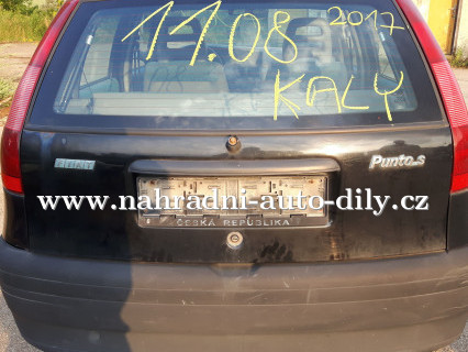 Fiat Punto černá na díly Brno / nahradni-auto-dily.cz