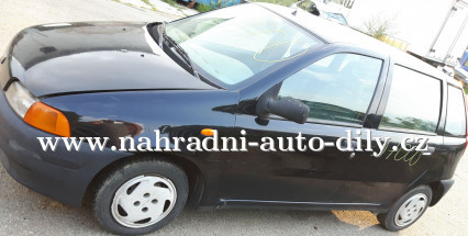 Fiat Punto černá na díly Brno / nahradni-auto-dily.cz