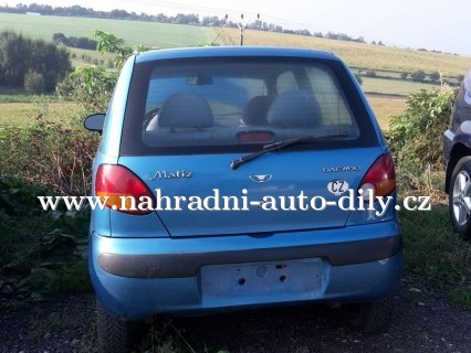 Daewoo Matiz R. V. 1999, benzín, 37 kw Brno na náhradní díly / nahradni-auto-dily.cz