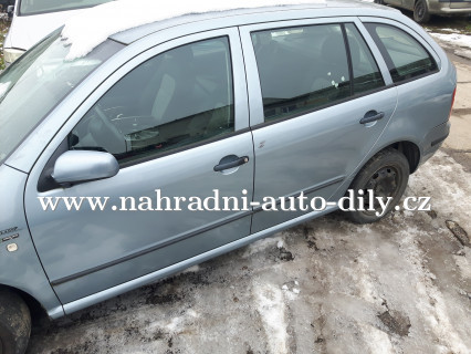 Škoda Fabia kombi šedá metalíza na díly Brno / nahradni-auto-dily.cz