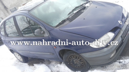 Renault Megane Scenic modrá na díly Brno / nahradni-auto-dily.cz