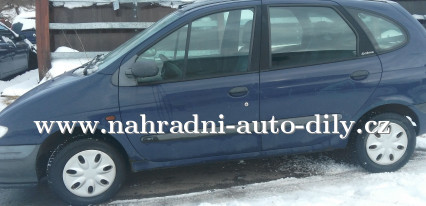 Renault Megane Scenic modrá na díly Brno / nahradni-auto-dily.cz