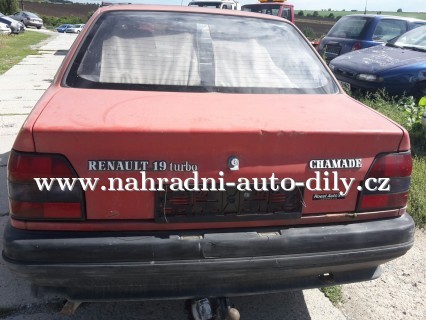 Renault 19 CHAMADE 1990 1,9 nafta 47kw na náhradní díly Brno / nahradni-auto-dily.cz Renault 19 CHAMADE 1990 1,9 nafta 47kw na náhradní díly Brno / nahradni-auto-dily.cz