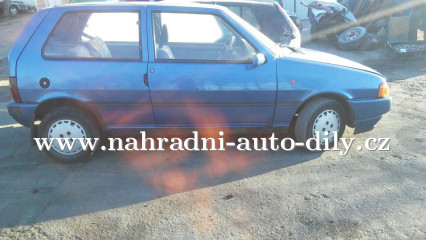 Fiat Uno modrá na náhradní díly Písek