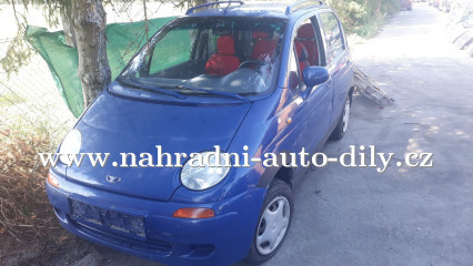 Daewoo Matiz 98 1,0i modrá na díly Plzeň / nahradni-auto-dily.cz