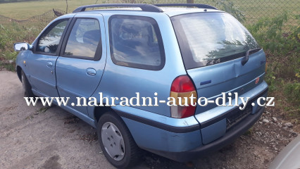 Fiat Palio modrá na náhradní díly Plzeň