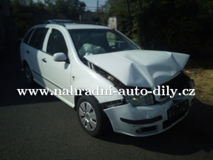 Škoda Fabia kombi bílá - díly z tohoto vozu / nahradni-auto-dily.cz Škoda Fabia kombi bílá - díly z tohoto vozu / nahradni-auto-dily.cz