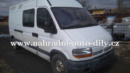 Renault Master bílá - díly z tohoto vozu