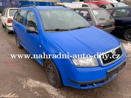 Škoda Fabia combi náhradní díly Pardubice / nahradni-auto-dily.cz