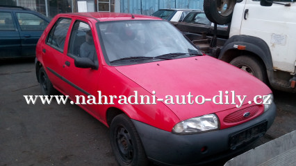 Ford Fiesta červená - díly z tohoto vozu / nahradni-auto-dily.cz