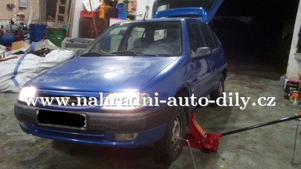 Citroen Saxo modrá - díly z tohoto vozu