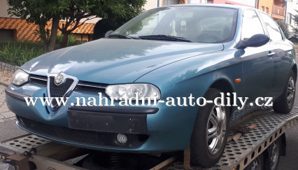Alfa Romeo 156 modrá met. na náhradní díly Brno