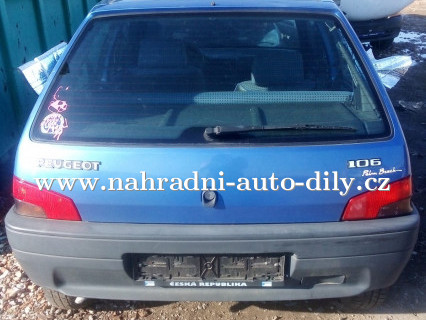 Peugeot 106 modrá na náhradní díly Pardubice / nahradni-auto-dily.cz