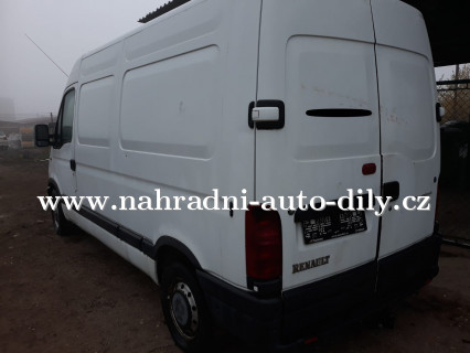 Renault Master bílá na náhradní díly Pardubice / nahradni-auto-dily.cz