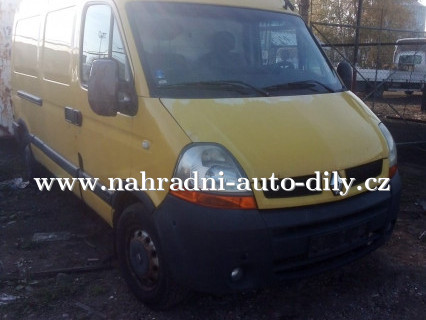 Renault Master žlutá na náhradní díly Pardubice / nahradni-auto-dily.cz