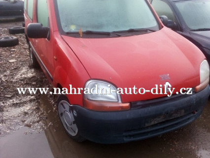 Renault Kangoo červená na náhradní díly Pardubice / nahradni-auto-dily.cz