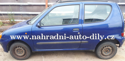 Fiat Seicento modrá na náhradní díly Brno / nahradni-auto-dily.cz