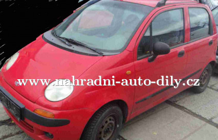 Daewoo Matiz červená na náhradní díly Praha