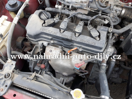 Motor Nissan Almera 1.498 BA QG15 / nahradni-auto-dily.cz