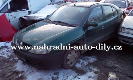 Renault Megane 1,4 16v zelená na díly ČB / nahradni-auto-dily.cz