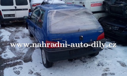 Peugeot 106 modrá na náhradní díly ČB / nahradni-auto-dily.cz