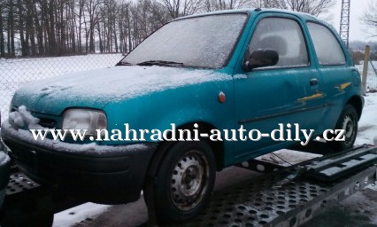 Nissan Micra 1,3i na díly České Budějovice / nahradni-auto-dily.cz