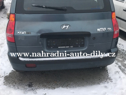 Hyundai Matrix náhradní díly Pardubice / nahradni-auto-dily.cz