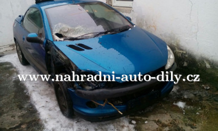 Peugeot 206 1.6 16v modrá na díly České Budějovice / nahradni-auto-dily.cz