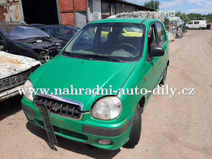 Hyundai Atos Prime zelená na náhradní díly Pardubice / nahradni-auto-dily.cz