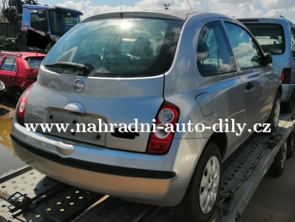 Nissan Micra na náhradní díly KV / nahradni-auto-dily.cz