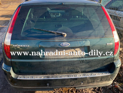 Ford Mondeo zelená na náhradní díly Pardubice / nahradni-auto-dily.cz