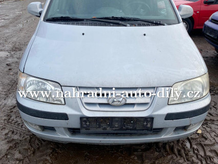 Hyundai Matrix stříbrná na náhradní díly Pardubice / nahradni-auto-dily.cz