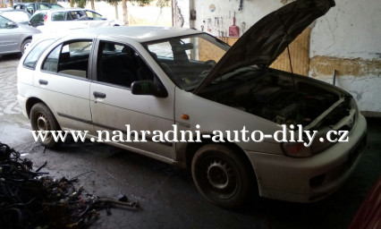 Nissan almera bílá na díly České Budějovice / nahradni-auto-dily.cz