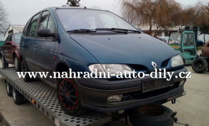 Renault Scenic modrá na díly ČB / nahradni-auto-dily.cz