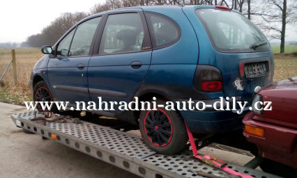Renault Scenic modrá na díly ČB / nahradni-auto-dily.cz